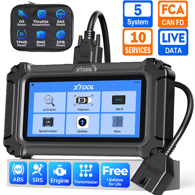 XTOOL D5 Profi KFZ Diagnosegerät Auto Fehler Auslesen OBD2 Scanner TPMS EPB SAS