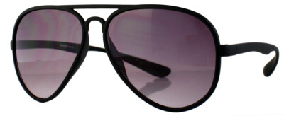 STRIKE EYEWEAR Sonnenbrille ULTRA LIGHT Kunststoff Pilotenbrille schwarz