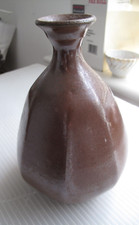 Malcolm Pepper - Steingut achteckig facettierte Flasche