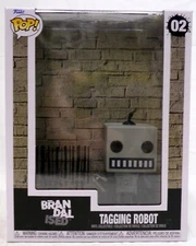 Funko Pop! Art Banksy Brandalised 02 Tagging Robot Vinyl Figure New