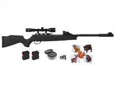Hatsan SpeedFire Vortex QE .177 Cal Air Rifle with Targets and Pellets Bundle