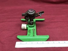 VINTAGE CRAFTSMAN PULSATOR LAWN SPRINKLER BRIGHT GREEN SLED STYLE