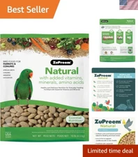 High-Quality 10 lb Bird Pellets - Vitamins for Parrots, African Greys & Eclectus