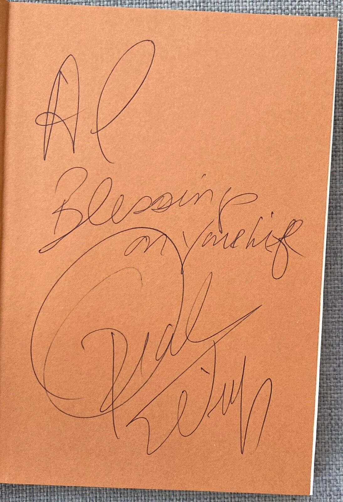 Oprah Winfrey Signed In Person What I Know For Sure 1st Ed. HC Book - Authentic