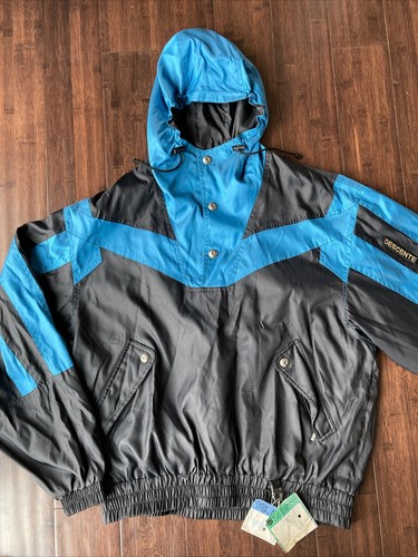 Vintage 90s Descente Half Zip Hooded 