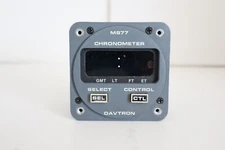 Davtron M877 (M877A-5V) Digital Clock Chronometer Indicator - Removed Working