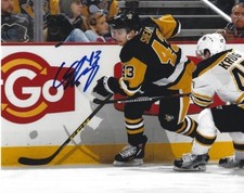 Pittsburgh Penguins Connor Sheary Autographed Signed 8x10 NHL Photo COA