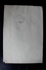 DDR Maler Professor Peuker Wolfgang Bleistift Zeichnung Original  Studien