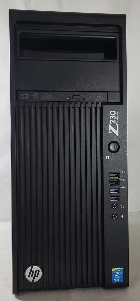 ЦП HP Z230 Tower ПК Core i5-4690 3,50 ГГц 8 ГБ RAM 256 ГБ SSD без ОС - Изображение 2 из 4