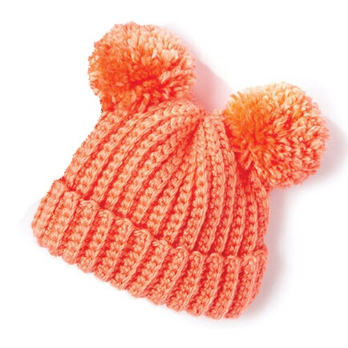 Crochet Pattern- Baby Double pom pom 