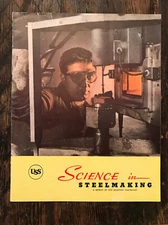 VTG Science in Steelmaking Booklet for Students by US Steel USS