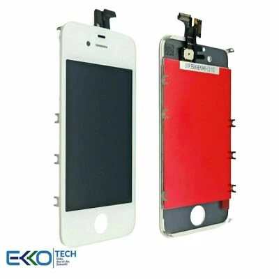 Kit Schermo LCD Per IPhone 4 – Display 3.5" 640x960, Compatibile A1349 A1332, Con Strumenti E Vetro Temperato - 3