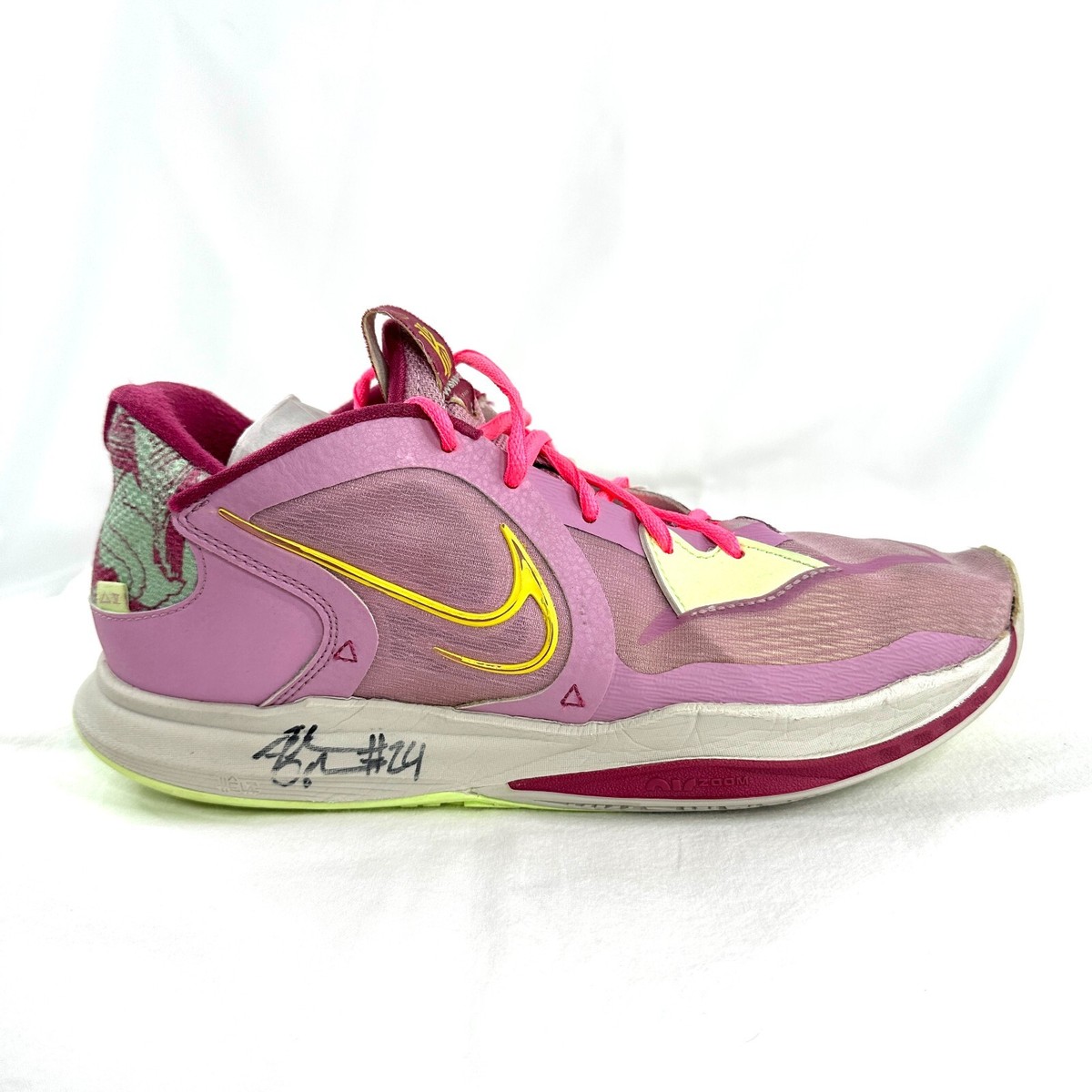 Nike Kyrie Low Orchid Men Size Yellow Strike Light Green