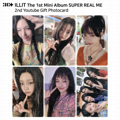 ILLIT The 1st Mini Album Super Real Me 2nd Youtube Gift Benefit