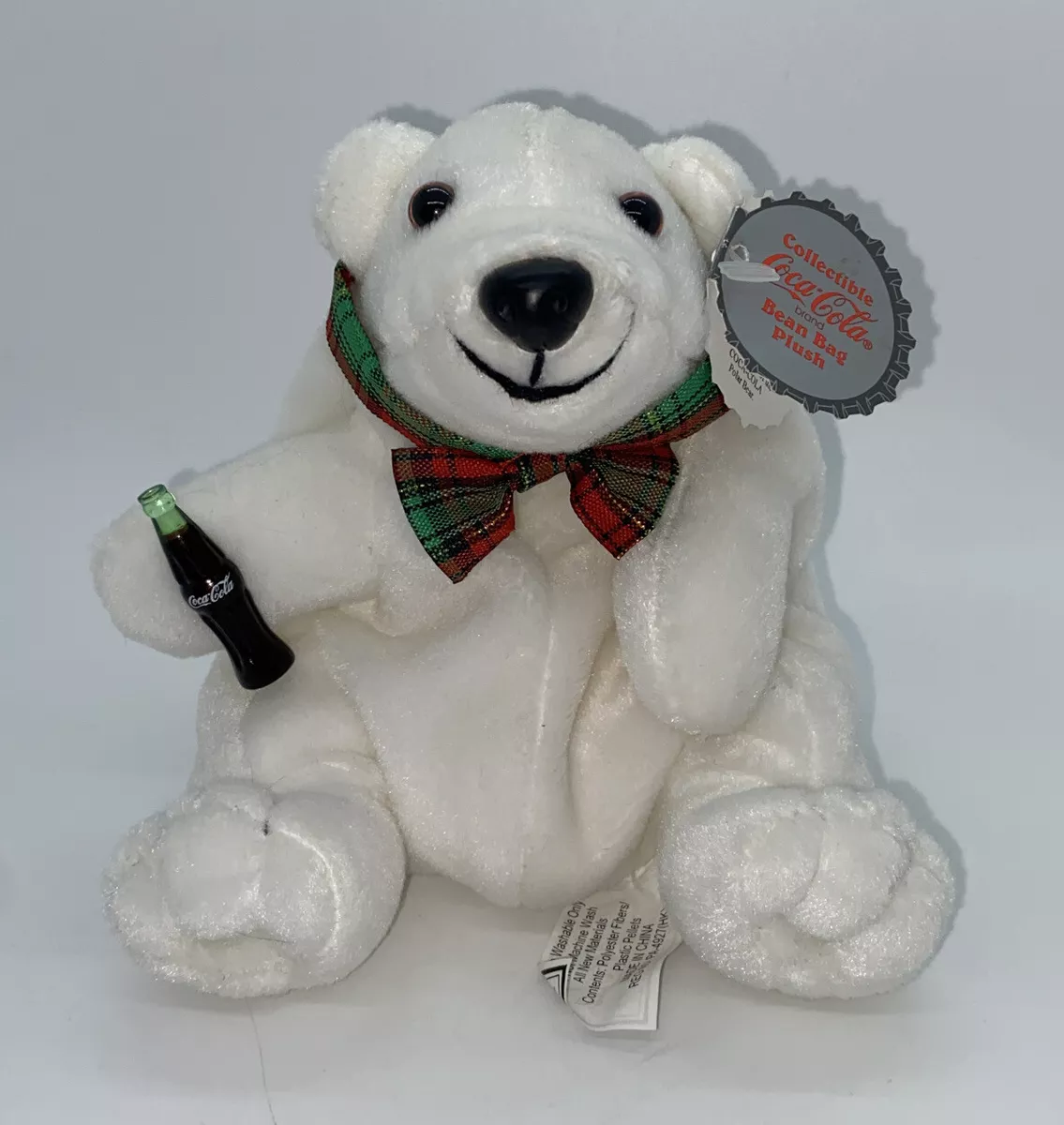Coca cola bean bag plush 1997 sale