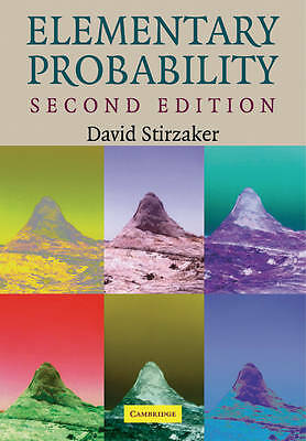 Elementary Probability Stirzaker Paperback Cambridge University Press 2e