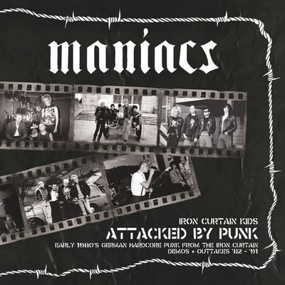 MANIACS Stay Iron curtain kids attacked by Punk LP (2021 Mad Butcher Classics)
