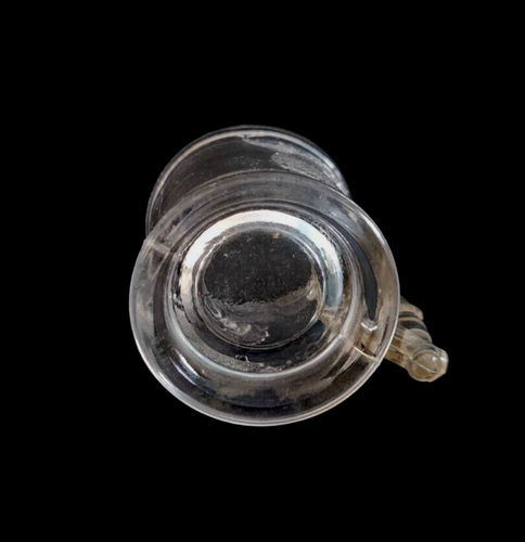 EAPG BRYCE BROTHERS DEER & COW CHILD'S Clear Glass MUG Circa 1880's - Picture 6 of 6