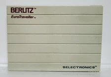 Berlitz EuroTraveller Interpreter PH510 Selectronics 1990 - Tested - Works