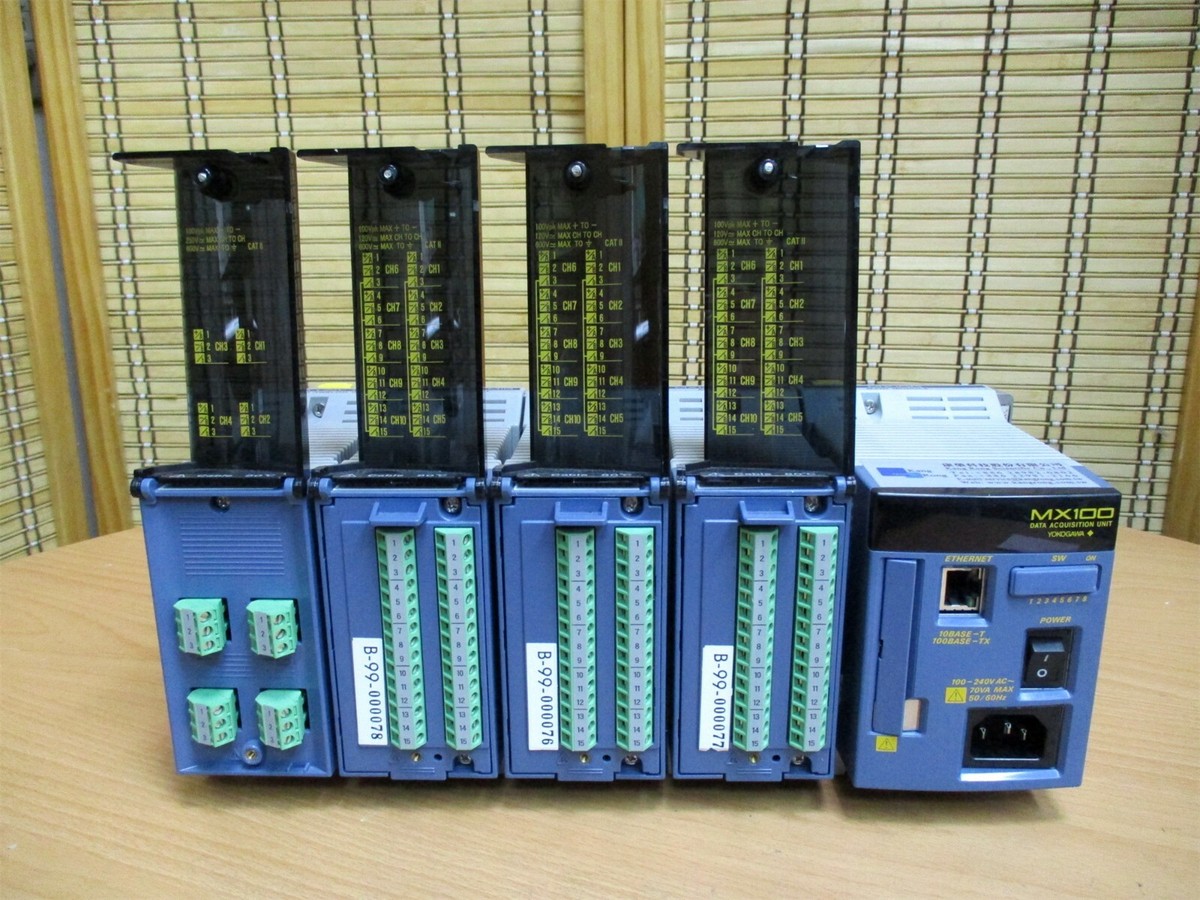 Kang Rong Scientific】Yokogawa MX100+M10*3+H04 (MX100-E-1D Kang Rong Scientific】Yokogawa MX100+M10*3+H04 (MX100-E-1D