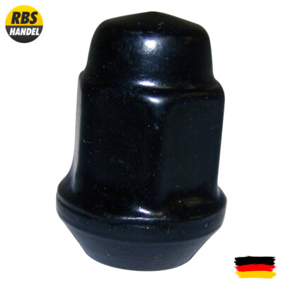 Radmutter Left Right Front Rear Jeep KJ Cherokee, Liberty 02-07 J4006956BLK