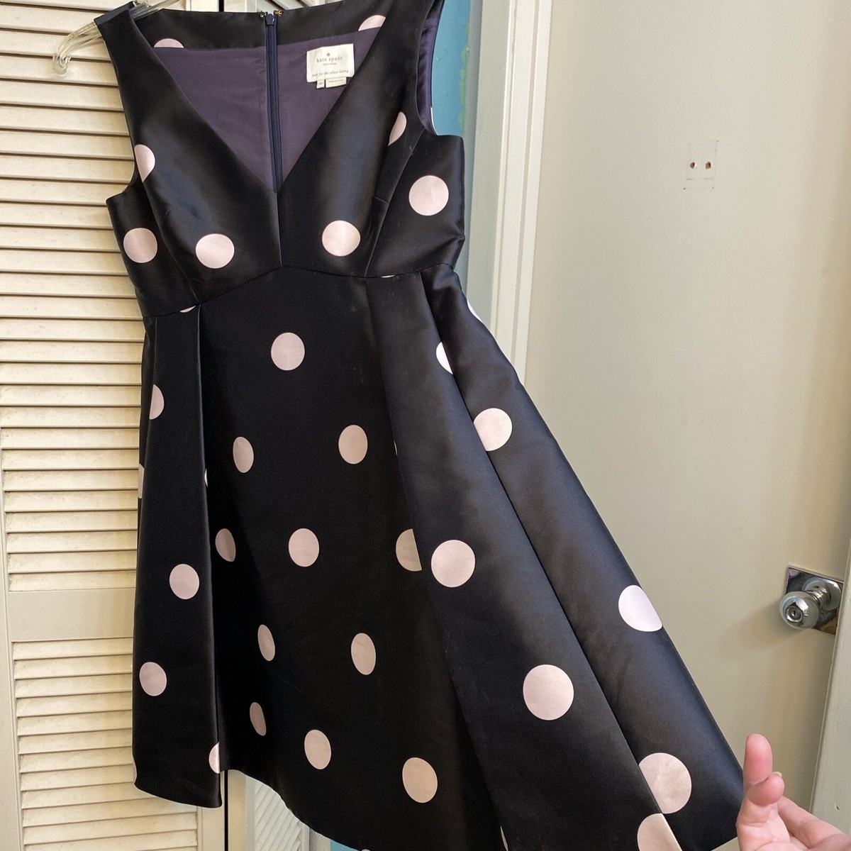 kate spade dot party julia dress Kate Spade Dot Julia Party Fit Flare Dress