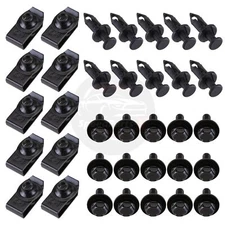 Body Bolts & U-nut Clips 35PCS For Acura ILX 1.5L 2013-2015