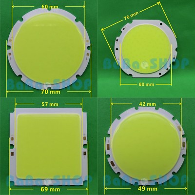 30W Warm Cold White 3000K 6000K Square Round COB LED for Lamp Spot Light Bulb