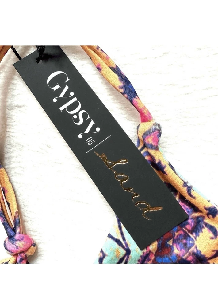 NUEVO CON ETIQUETAS Gypsy 05 Sand, top de bikini, mujer talla XS Foto 3 de 4