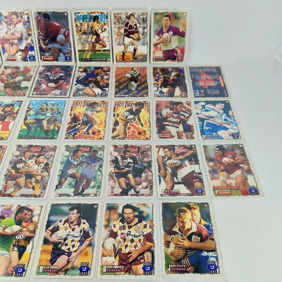 48x 1995 NRL Dynamic Rugby League Cards Miscellaneous All With Sleeves Free Post - image 3 of 4
