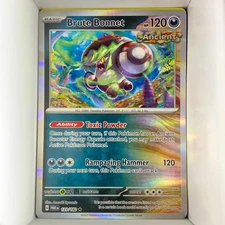 Brute Bonnet 123/182 Scarlet & Violet Paradox Rift Holo English