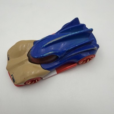 Hot Wheels Sonic Diecast Car Character Car Sonic the Hedgehog Theme