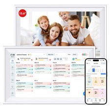 Digital Calendar 15.6 inch Wall Calendar Planner with Touch Screen, Electroni...