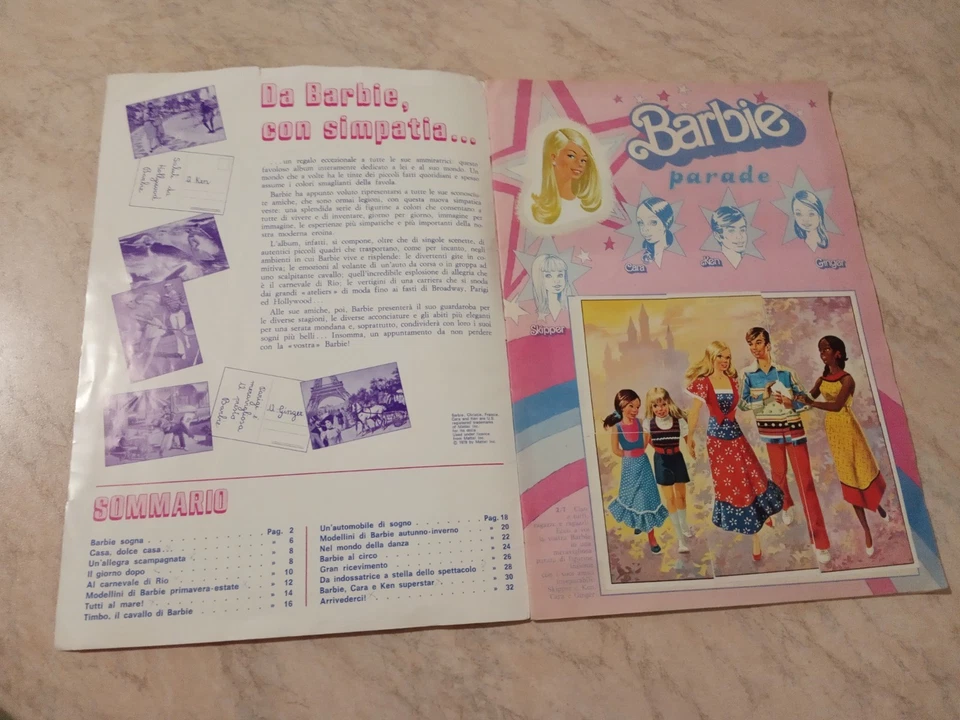Album figurine BARBIE PARADE Panini 1978 COMPLETO - Immagine 3 di 4