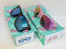 NEW IN BOX: TWO goodr Sunglasses Flex G / Tidal G incl pouches/boxes 