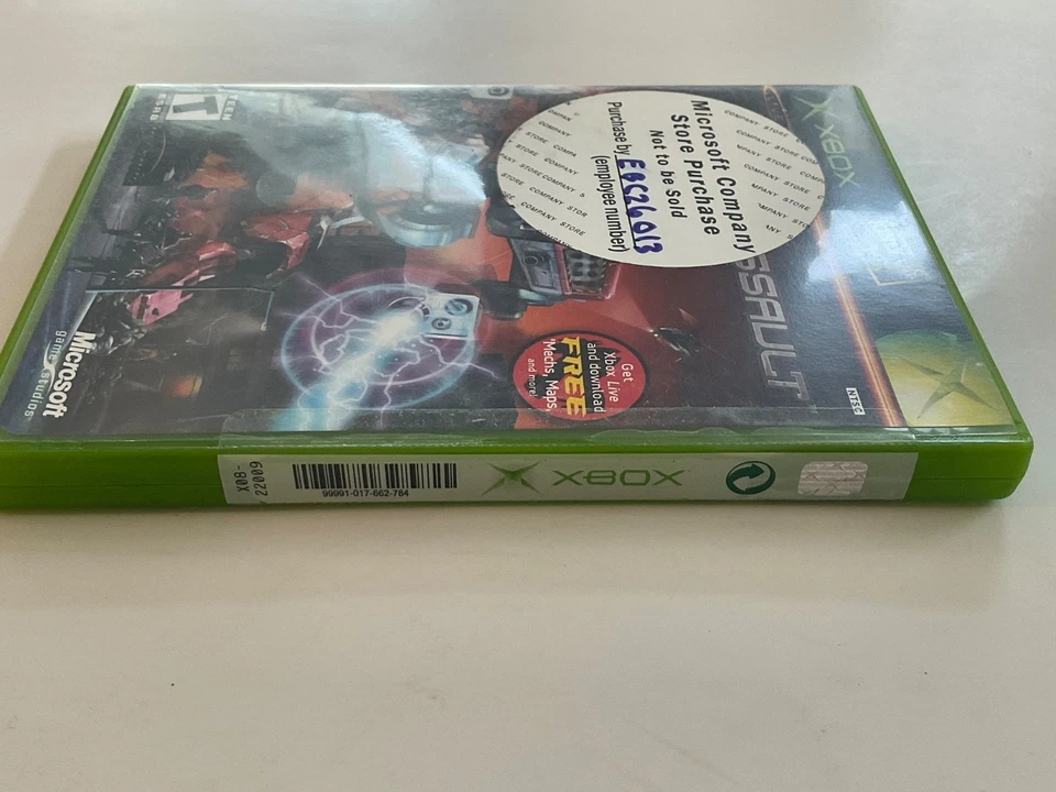 MechAssault -RARE PROMO NOT FOR RESALE (MICROSOFT Xbox, 2002) SEALED & FAST SHIP - Image 3 of 4