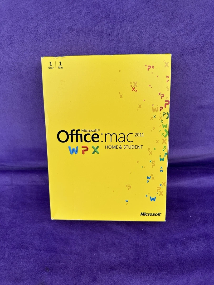 Microsoft Office For Mac 2011 for sale - eBay