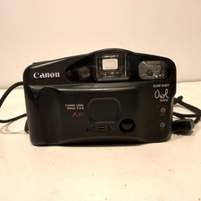 Canon Sure Shot Owl Date AF-7 35mm Point Shoot Film Camera Untested
