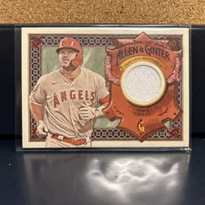 2022 Topps Allen & Ginter - Mike Trout #AGRA-MTR Los Angeles Angels - Patch