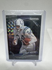 2025 Prizm Black Football BLACK FINITE Lenny Moore Colts 1/1 !