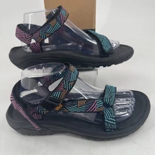 NEW Teva Hurricane XLT2 Hiking Sandals WOMENS Multicolor Hook Loop Close SIZE 10