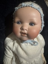 Beautiful Antique AM Doll Porcelain Headed Doll