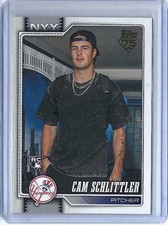 2026 Topps Series One Cam Schlittler RC #111 Golden Mirror Image Variations NYY