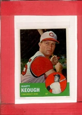 1963 Topps #21 Marty Keough NM-MT Reds ID:71393