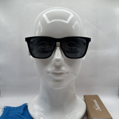 Knockaround Fast Lanes Polarized Black On Black Square Sunglasses - FLSK3080