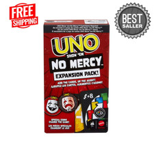 UNO Show 'Em No Mercy EXPANSION PACK   "Save Yourself or DOUBLE the PAIN   New