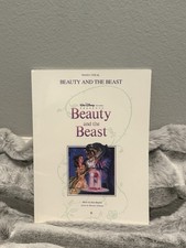 Beauty and the Beast Sheet Music Song Book Pi...