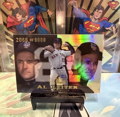 1999 Al Leiter Flair Showcase Showdown Row 1 Seat 129 Serially# /6000 Mets 15A