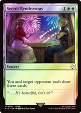 MTG FOIL Secret Rendezvous (#218) - FINAL FANTASY Commander #218
