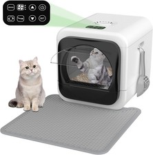 Smart Deodorant Cat Litter Box, Odor Control   Open Box